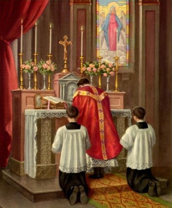 HOLY COMMUNION OF PRIEST MASS PIC