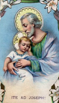 St. Joseph pic - ancient prayer
