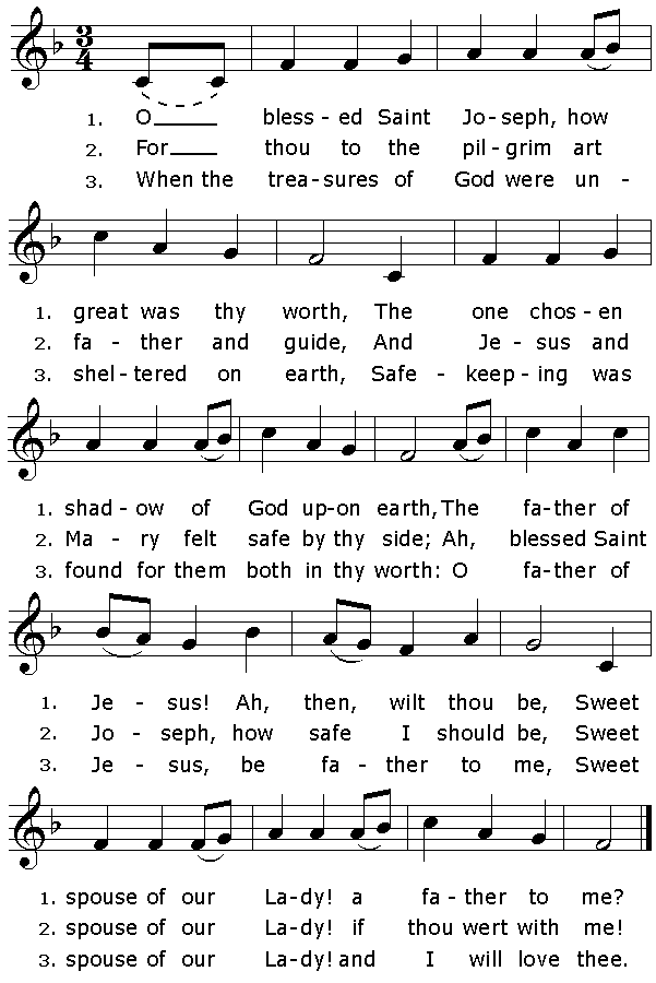 St. Joseph hymn